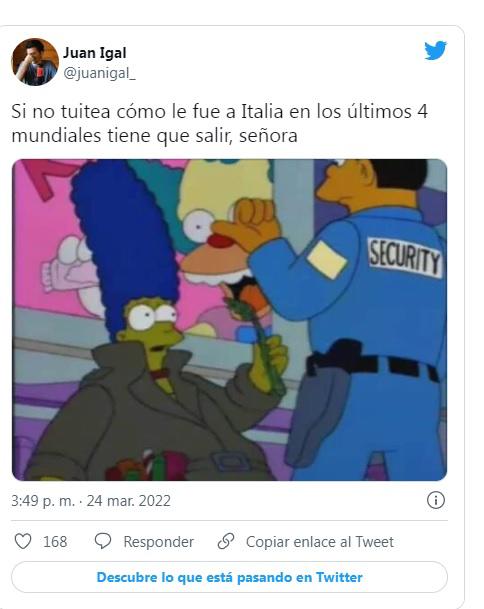 Italia se queda afuera del Mundial de Qatar 2022 y los memes los destrozan por caer con Macedonia