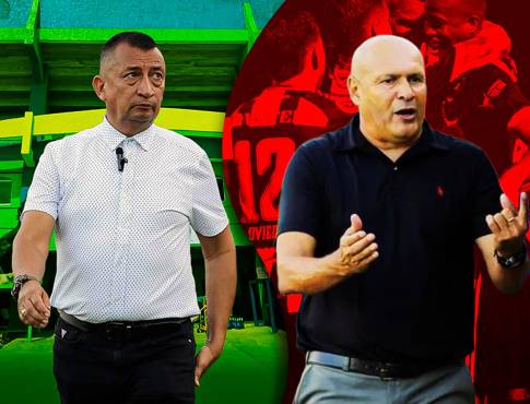 Humberto Rivera y Wilmer Cruz se verán las caras en la final del Apertura en la Liga de Ascenso. DISEÑO: Rigoberto Díaz.