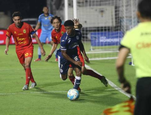 Motagua se lleva los tres puntos en un juegazo ante un Real España que vendió cara su derrota