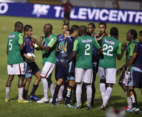 Motagua vs. Marathón, una serie pareja que el miércoles podría comenzar a pintarse de azul o verde