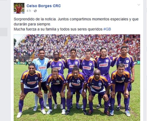 ¡QUÉ TRISTE! El fútbol costarricense llora la muerte de Gabriel Badilla