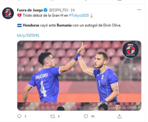 'Falta de puntería e infortunio': Lo que dice la prensa tras la derrota de Honduras ante Rumania