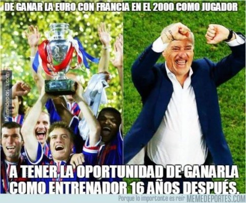 Los mejores memes que calientan la final de la Eurocopa entre Francia y Portugal