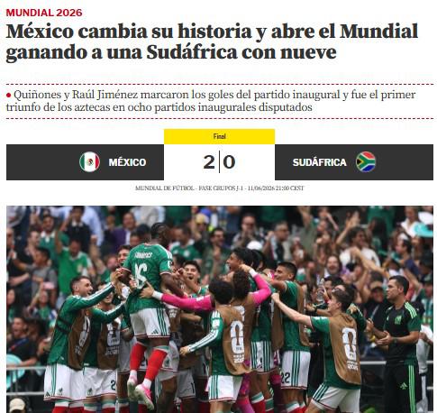 Prensa reacciona sobre México tras su debut en el Mundial: No va a trascender