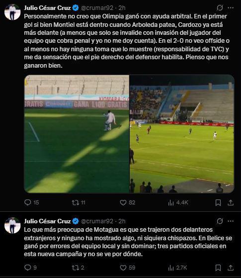 Olimpia se burla y señalan polémica picante tras derrota de Motagua: Vergonzosa presentación