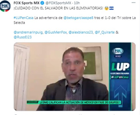 'Un equipo infame y no espantan a nadie': prensa y periodistas mexicanos arrementen tras el sufrido triunfo contra El Salvador &nbsp;&nbsp;
