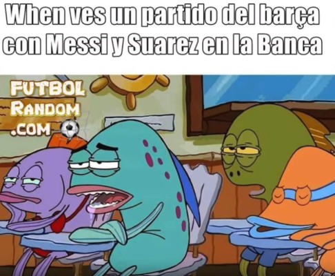 Los memes liquidan a Messi por su discurso y a Griezmann que no hace 'nada' luego del Barcelona-Arsenal