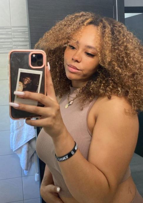 Ornella, la explosiva morena y novia de Aurélien Tchouaméni, el nuevo fichaje del Real Madrid