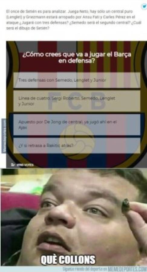 Los memes humillan al Barcelona tras sufrir ante el Ibiza en la Copa del Rey