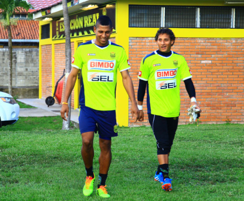 Primer entrenamiento de Carlo Costly con Real España