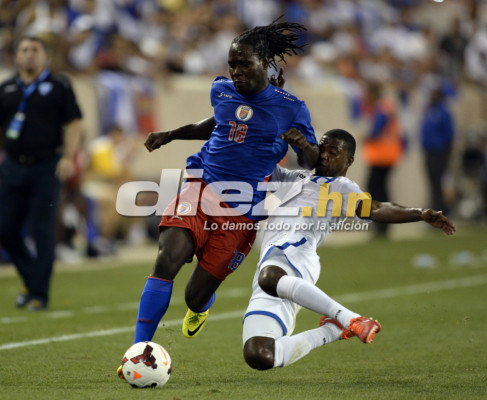 Honduras le gana Haiti 2-0 en Copa Oro