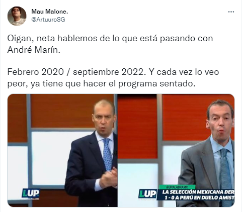 André Marín volvió a preocupar por su radical cambio físico: así luce ahora después de sufrir extraña enfermedad