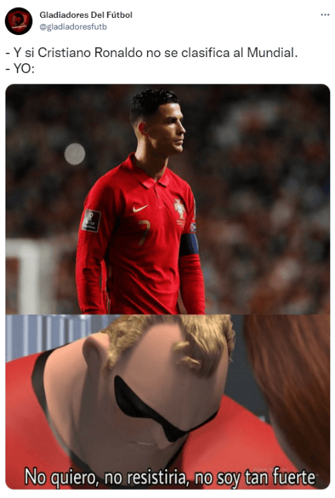 Cristiano Ronaldo clasifica al Mundial con Portugal y estallan los memes en las redes sociales