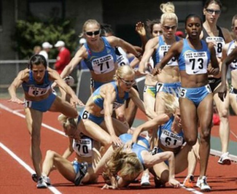 Las caídas más graciosas, pero muy peligrosas en el deporte