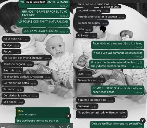 Me arruinaste la vida: denunció a jugador argentino y expone los chats