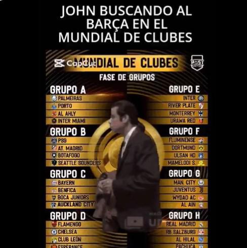 Los crueles memes que dejó el sorteo del Mundial de Clubes; equipos mexicanos, Messi y hasta el Barcelona, protagonistas