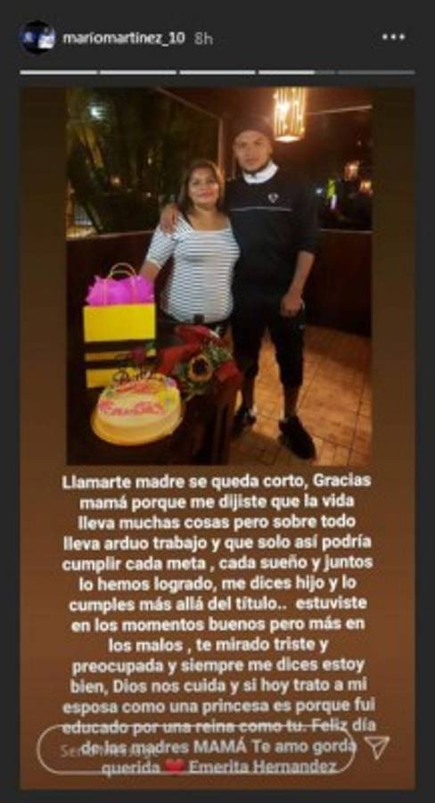 Los bonitos mensajes que dedicaron los futbolistas de Honduras a sus madres y esposas