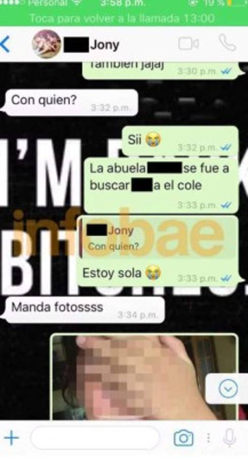 ¡De terror! Los mensajes de Jonathan Fabbro a su ahijada de quien abusó de 2012 a 2016