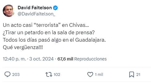 Escándalo en Chivas: un futbolista explotó un petardo en la conferencia y los periodistas abandonaron el lugar
