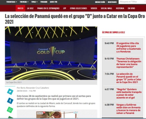 'El Grupo de la Muerte': Lo que dice la prensa de Panamá sobre Honduras y sus rivales en Copa Oro