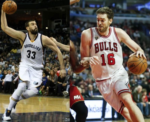 Los hermanos Gasol fuera del Juego de Estrellas de la NBA