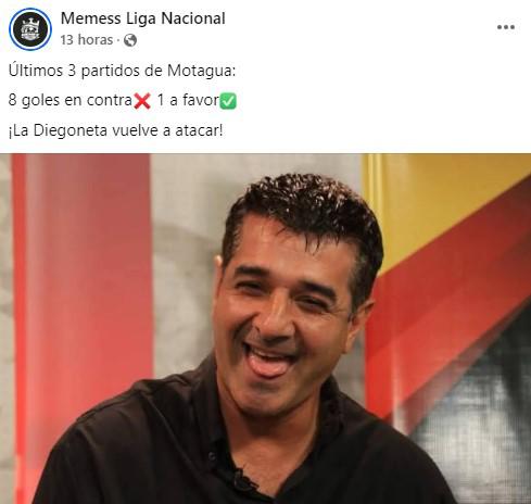 Los memes hacen pedazos a Motagua y a Diego Vázquez tras caer ahora ante Real España en el clásico
