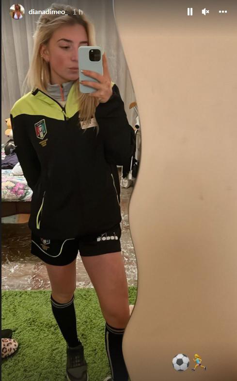 Escándalo: Diana Di Meo, la bella árbitro italiana a la que le han filtrado fotos y videos íntimos