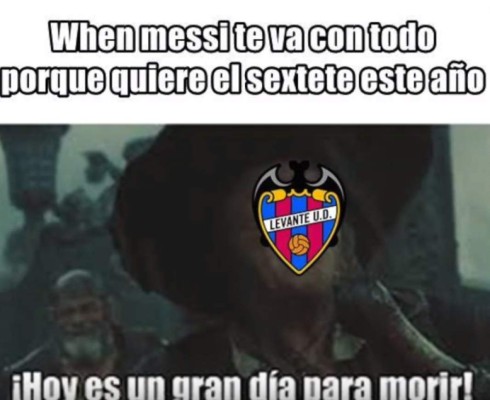 Los memes destrozan al Real Madrid por la remontada del Barcelona contra el Levante