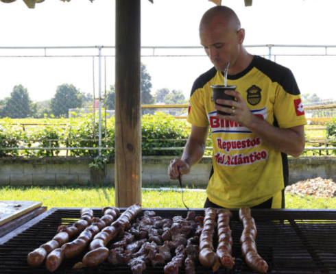 Real España y un asado de buenas vibras.