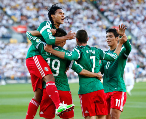 Mexico hoy 'sí' en el Mundial de Brasil 2014.