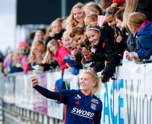Fotos: Así es Ada Hegerberg, primera chica que conquista el Balón de Oro femenino
