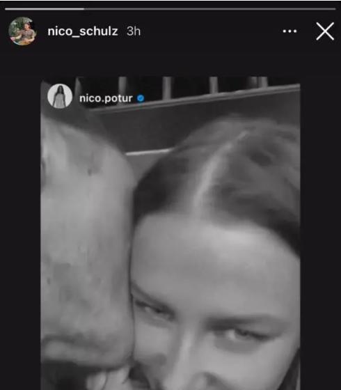 ¡No es el más guapo! Así es Nicole Poturalski, la ex de Brad Pitt que sale con figura del Dortmund