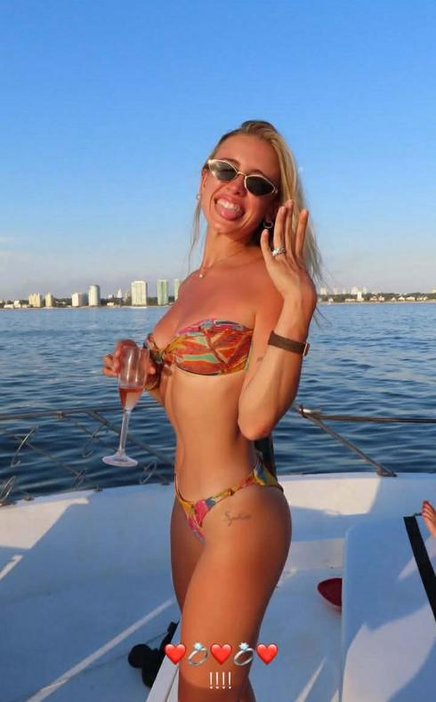 La hermosa periodista deportiva que se comprometió con reconocido futbolista de Argentina: Le dije que sí, obvio