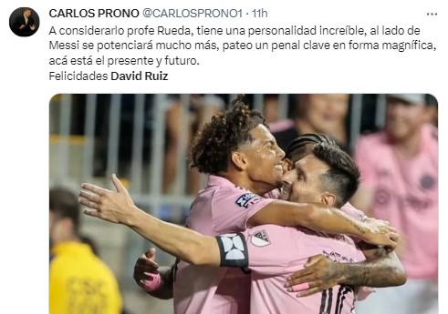 “Un hondureño es campeón con Messi”, “Un penal con categoría”: Los tremendos elogios a David Ruiz tras quedar campeón con Inter Miami