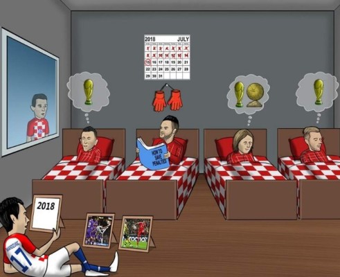 Los memes que calientan la final del Mundial 2018 entre Croacia y Francia