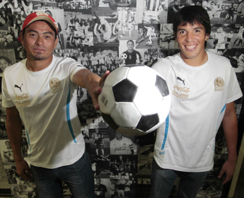 Tilguath y Rosano jugadores de Olimpia en DIEZ