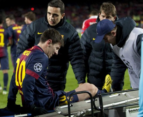 Todas las lesiones de Lionel Messi en su carrera profesional