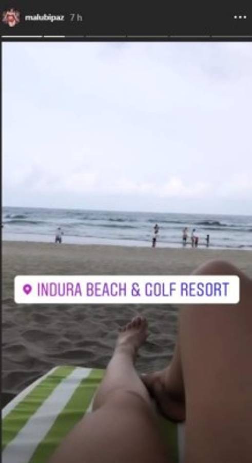 Así la pasaron en este Viernes Santo Malubi Paz, Loren Mercadal y Samantha Velasquez