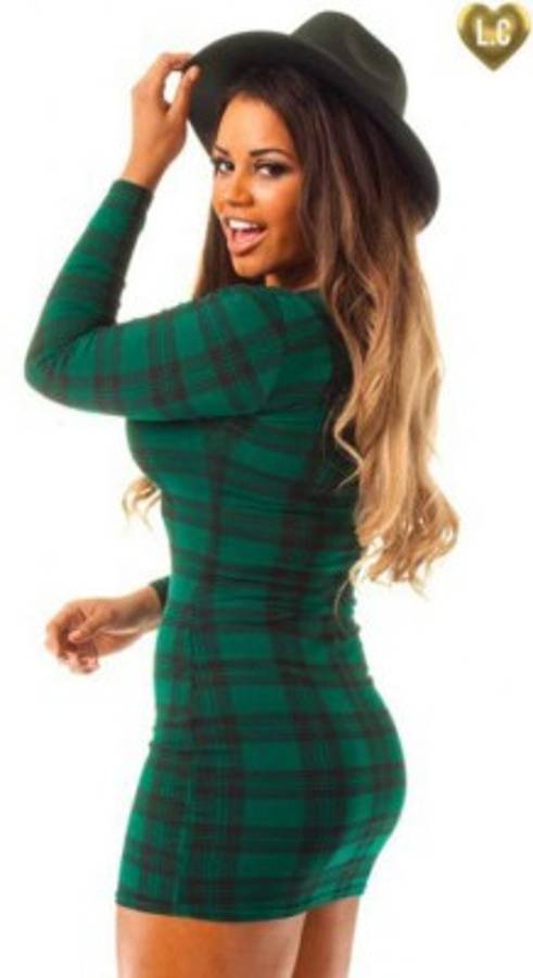 Así es Lateysha Grace, la británica que se le rompió el vestido en programa en vivo