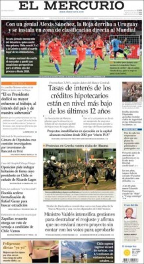 ¡CALIENTE! Las portadas que dejó la fecha de eliminatoria mundialista