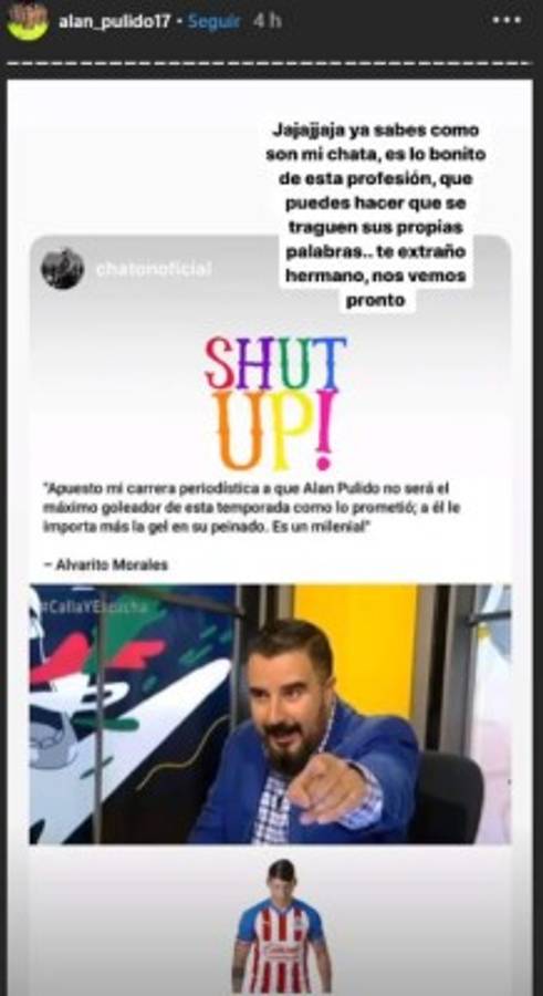 Liga MX: Alan Pulido arremete contra periodista de ESPN y arma la polémica en redes