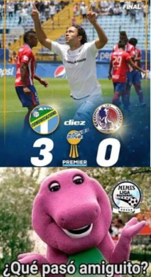 Los memes destrozan a Olimpia luego de perder ante Comunicaciones