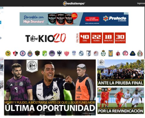 Lo que dice la prensa mexicana sobre el duelo de hoy ante Honduras: 'A sacarse la espina'