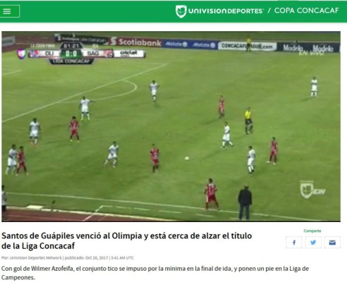 PORTADAS: Así reaccionan los medios luego del triunfo de Santos ante Olimpia