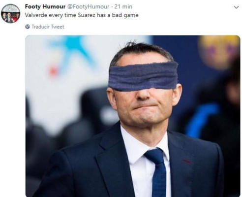 Los otros memes que 'liquidan' a Luis Suárez y el Barcelona por no ganarle al Lyon en Champions