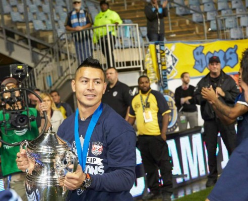 FOTOS: Así fue la celebración íntima de Roger Espinoza y Sporting KC