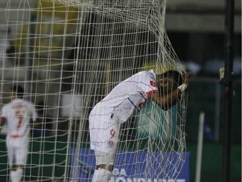 41': Motagua está sacando un gran empate que lo mantiene con vida en las triangulares. FOTOS: Alex Pérez | David Romero