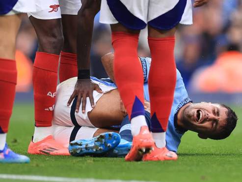 Rodri Hernández es baja confirmada para el partido del Manchester City contra el Real Madrid en Champions League.