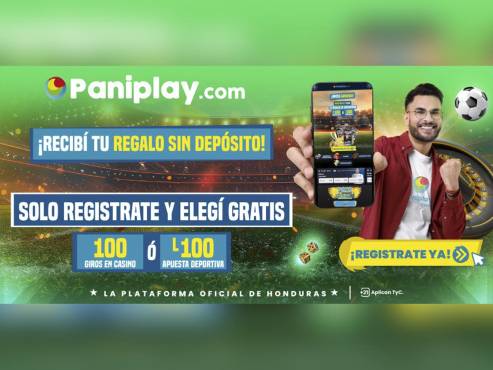 Aprovecha la apuesta gratis de L100 o 100 giros gratis al registrarte en Paniplay. ¡Empieza a jugar hoy!