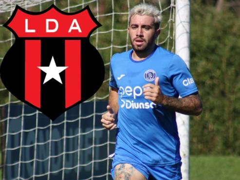 El delantero argentino le dio su palabra a la Liga Deportiva Alajuelense y podría marcharse del Motagua de Honduras.